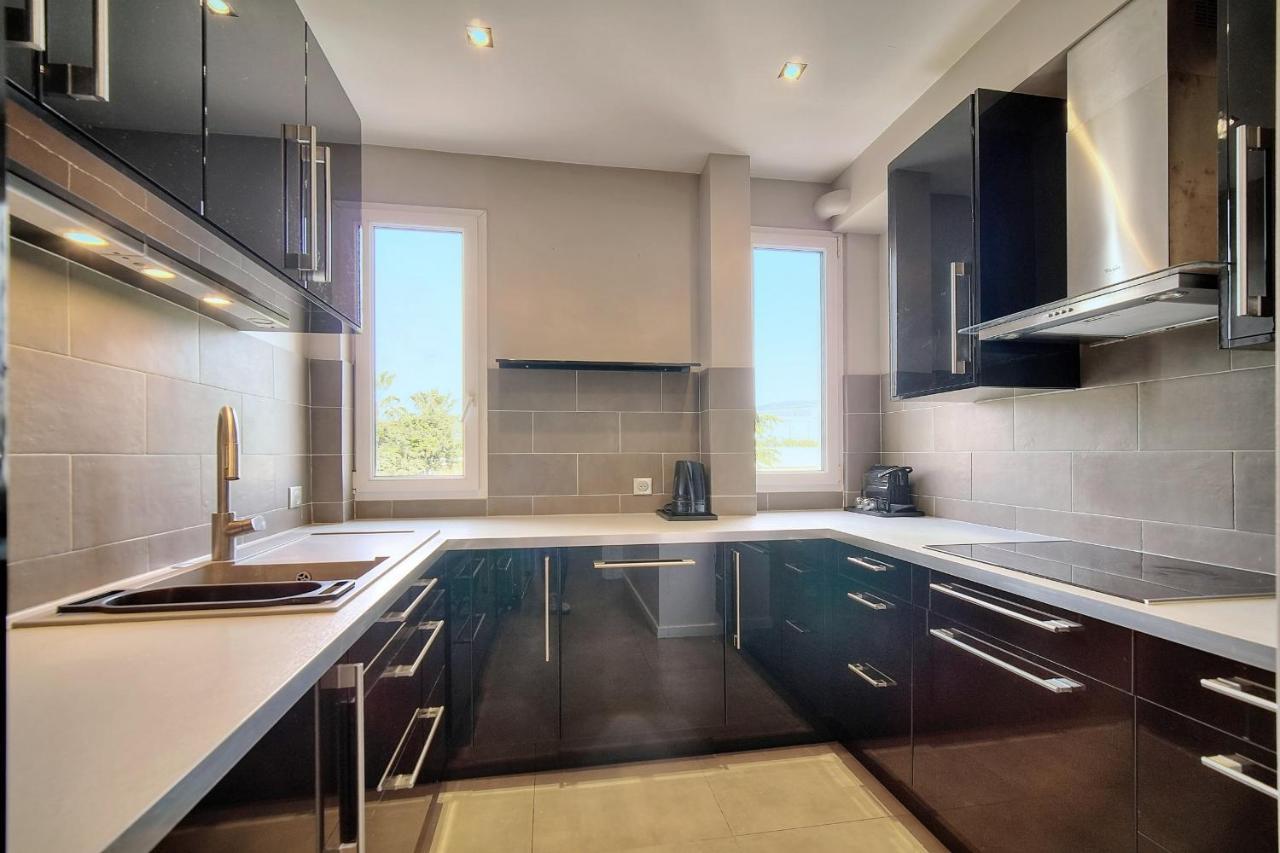 Immogroom - Large Apartment - Parking - Air Conditioning - Sea View - Wifi Канны Экстерьер фото
