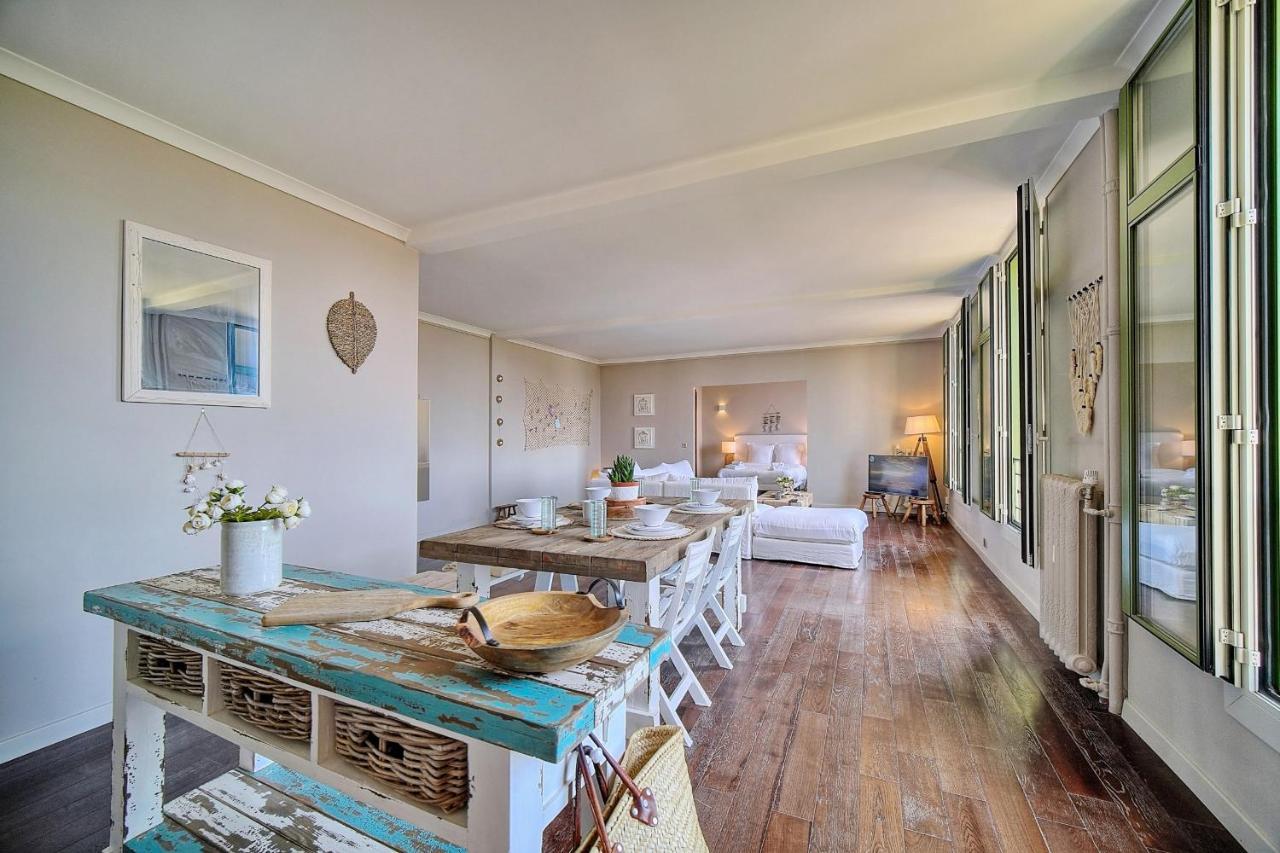 Immogroom - Large Apartment - Parking - Air Conditioning - Sea View - Wifi Канны Экстерьер фото