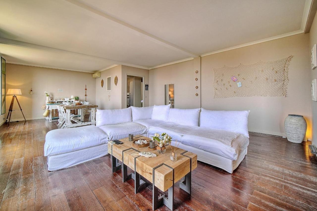 Immogroom - Large Apartment - Parking - Air Conditioning - Sea View - Wifi Канны Экстерьер фото