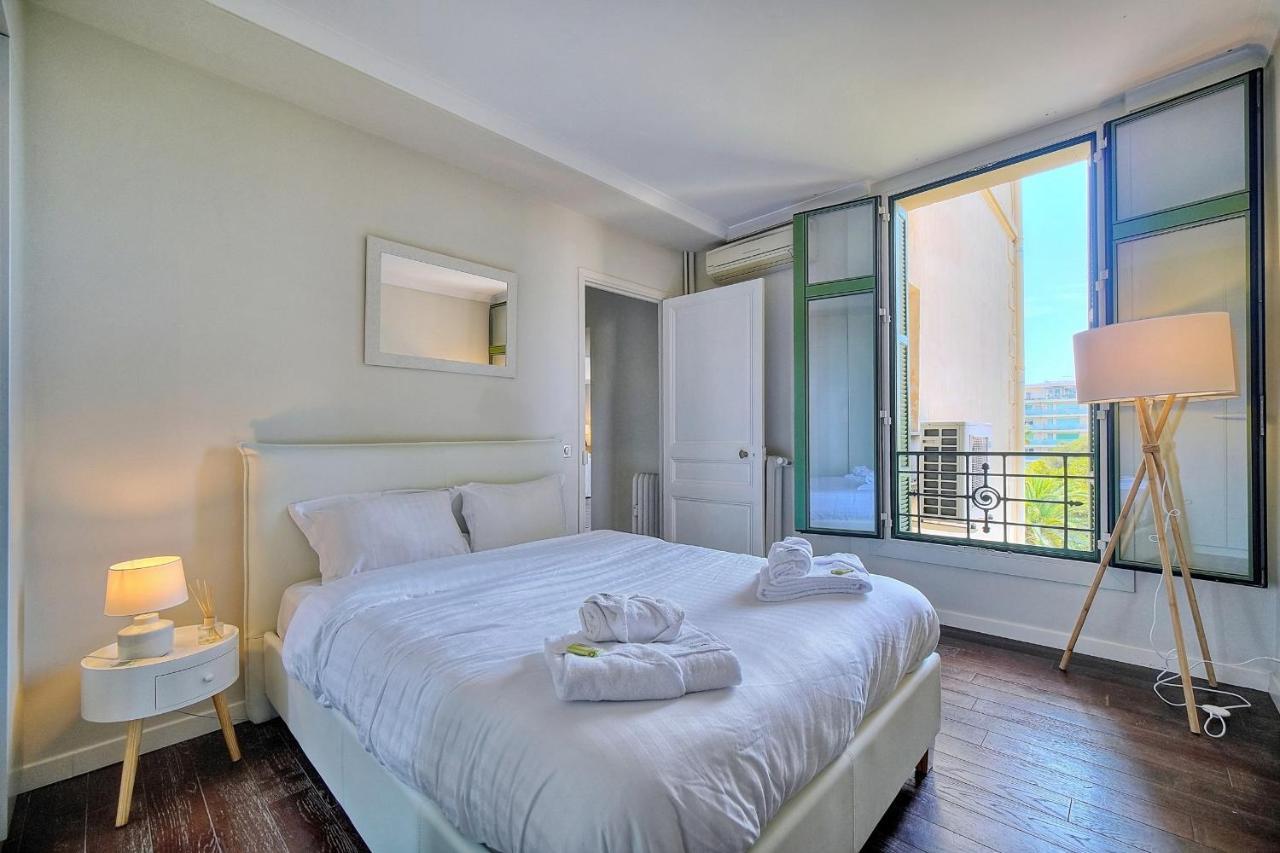 Immogroom - Large Apartment - Parking - Air Conditioning - Sea View - Wifi Канны Экстерьер фото